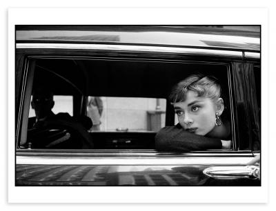 Dennis STOCK - Audrey in a car - Poster 2