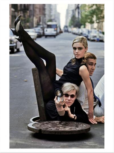 Burt GLINN - Andy Warhol in New York  - Poster 2