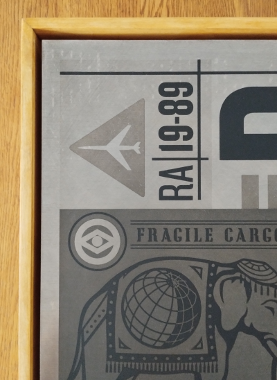 Shepard FAIREY (Obey) - Fragile Cargo Aluminium AP 2