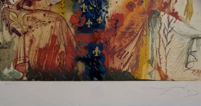 Salvador DALI - L'Été, 1972 - Lithographie originale signée à la main 2