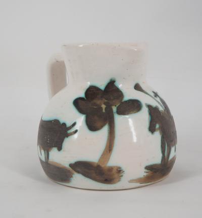 Pablo PICASSO : Pichet à décor tauromachique, 1956 - Céramique originale, Madoura (Vallauris) 2