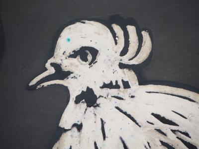 Pablo PICASSO : La Colombe, 1948 - Céramique originale, Madoura 2