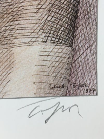 Roland TOPOR - Sans titre - Impression offset signée au crayon 2