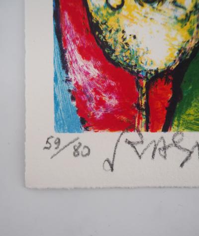 Raya SORKINE - L’orchestre, lithographie signée et numérotée 2