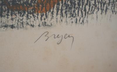 Camille BRYEN - Parapluie chinois, 1973 - Lithographie originale signée et numérotée 2