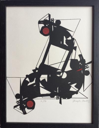 Joseph KADAR - Composition - Sérigraphie originale signée à la main 2