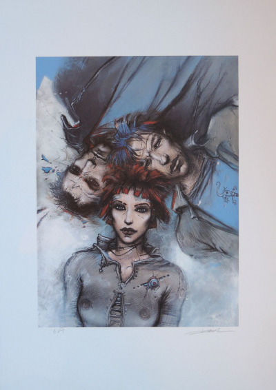 Enki BILAL - Le Sommeil du Monstre, 1998 - Lithographie signée au crayon 2