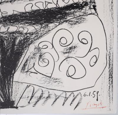 Pablo PICASSO - Le Vieux Roi, 1959 - Original lithograph 2