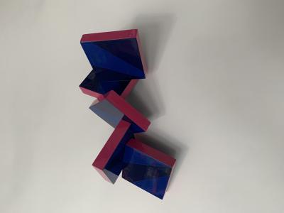 Daniel Tostivint - Sans titre, 2021 - Sculpture de carrés assemblés, bois 2