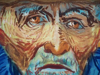 Vincent VAN GOGH (d’après) - Le paysan - Gravure signée et numérotée 2