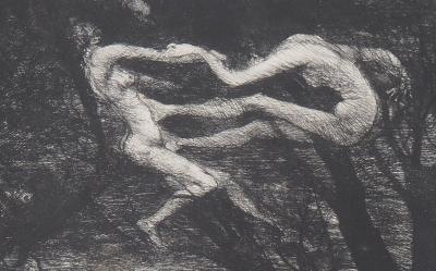 Edouard GOERG - Paradis surréaliste, 1946 - Gravure originale signée 2