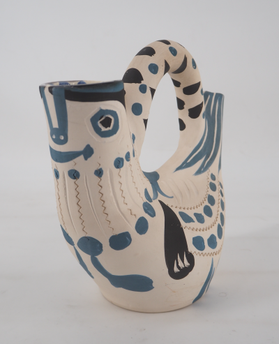 Pablo PICASSO : Pichet Espagnol - Céramique originale, Madoura (Vallauris) 2