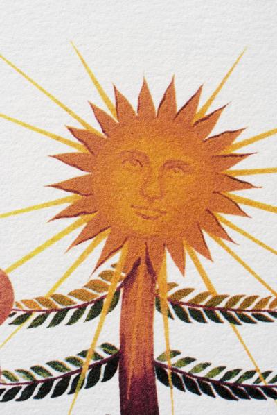 Salvador DALI (d’après) : Flordali - Arbre visage, 1979 - Lithographie 2