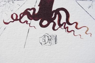 Salvador DALI (d’après) : Flordali, Arbre soleil, 1979 - Lithographie 2