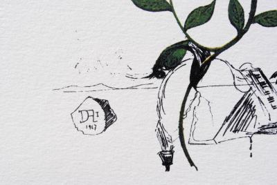 Salvador DALI (d’après) : Le Lys Musical, 1979 - Lithographie 2