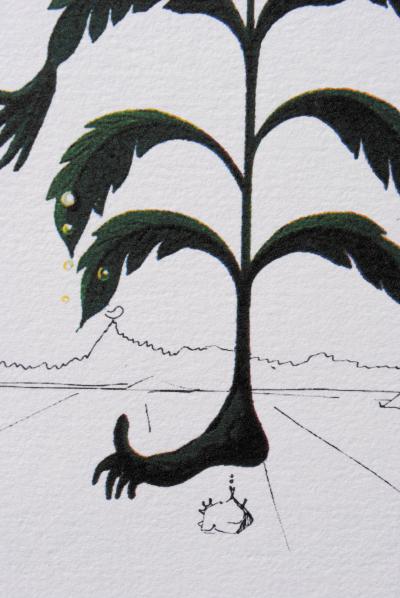 Salvador DALI (d’après) : Pensée, 1979 - Lithographie signée, édition limitée 2