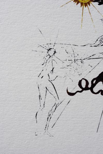 Salvador DALI (d’après) : L’arbre Soleil (Flordali), 1979 - Lithographie signée 2