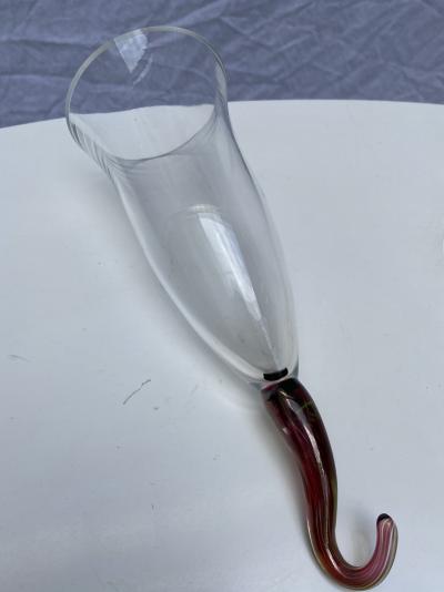Serge MANSAU pour Murano - Verre à suspendre ou cul sec, vers 1990 2
