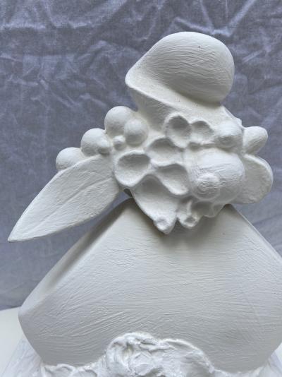Serge MANSAU - Sculpture fruits et feuillages, 1990 2