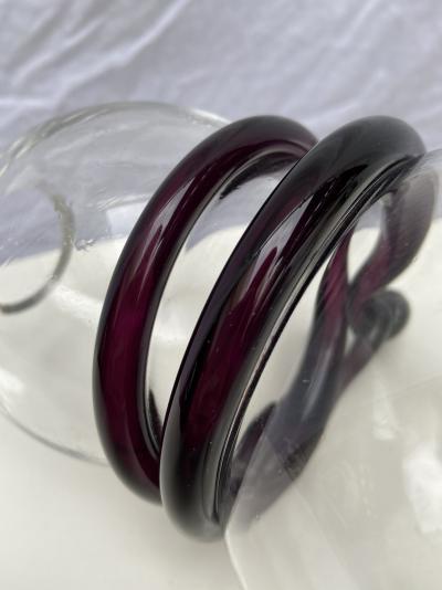 Serge MANSAU pour Murano - Ensemble de petits vases, vers 1990 2