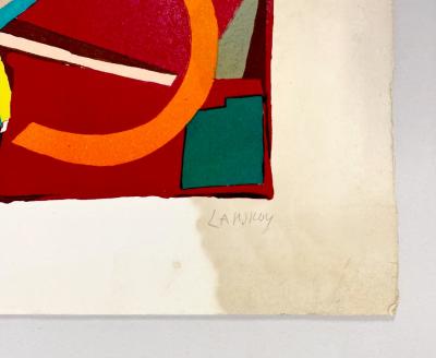 André LANSKOY  - Composition, 1960 - Lithographie signée 2