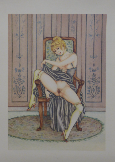 Sophie BUSSON - Mémoires de Fanny Hill, 1980 - Ensemble de 24 lithographies 2