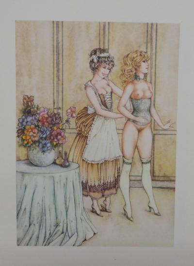 Sophie BUSSON - Mémoires de Fanny Hill, 1980 - Ensemble de 24 lithographies 2