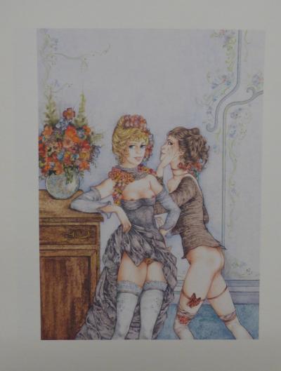 Sophie BUSSON - Mémoires de Fanny Hill, 1980 - Ensemble de 24 lithographies 2
