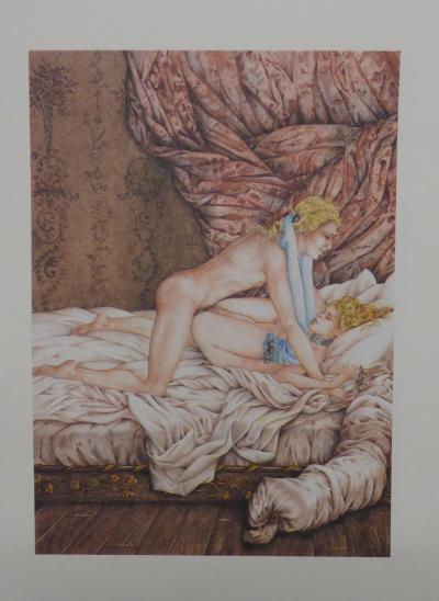 Sophie BUSSON - Mémoires de Fanny Hill, 1980 - Ensemble de 24 lithographies 2