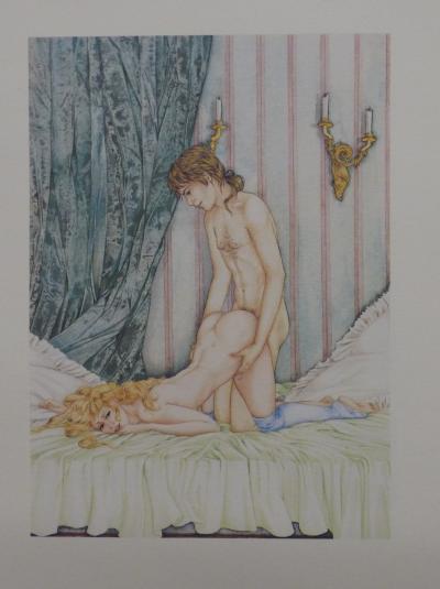 Sophie BUSSON - Mémoires de Fanny Hill, 1980 - Ensemble de 24 lithographies 2
