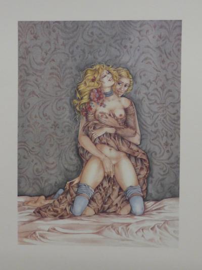 Sophie BUSSON - Mémoires de Fanny Hill, 1980 - Ensemble de 24 lithographies 2