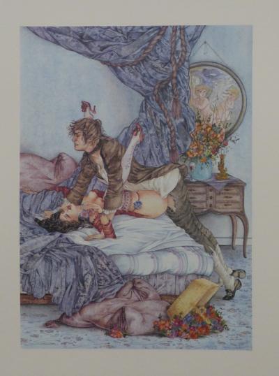 Sophie BUSSON - Mémoires de Fanny Hill, 1980 - Ensemble de 24 lithographies 2