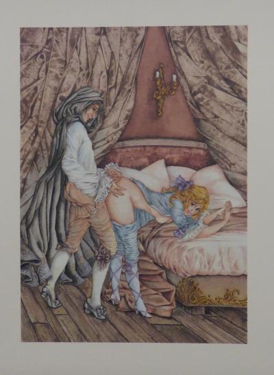 Sophie BUSSON - Mémoires de Fanny Hill, 1980 - Ensemble de 24 lithographies 2