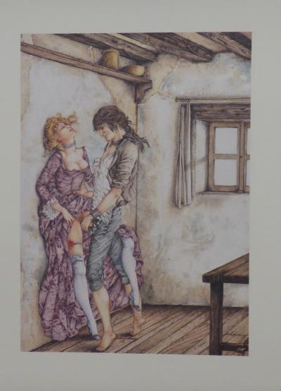 Sophie BUSSON - Mémoires de Fanny Hill, 1980 - Ensemble de 24 lithographies 2
