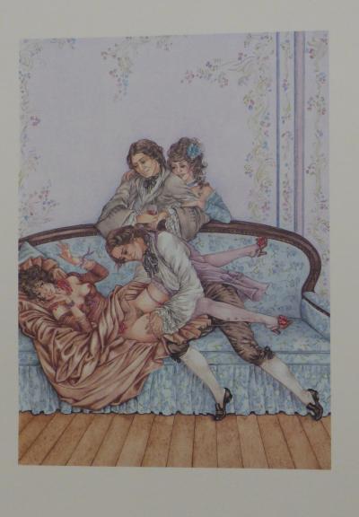 Sophie BUSSON - Mémoires de Fanny Hill, 1980 - Ensemble de 24 lithographies 2