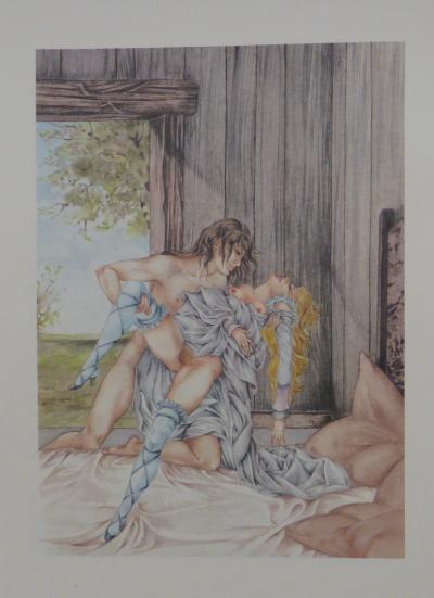 Sophie BUSSON - Mémoires de Fanny Hill, 1980 - Ensemble de 24 lithographies 2