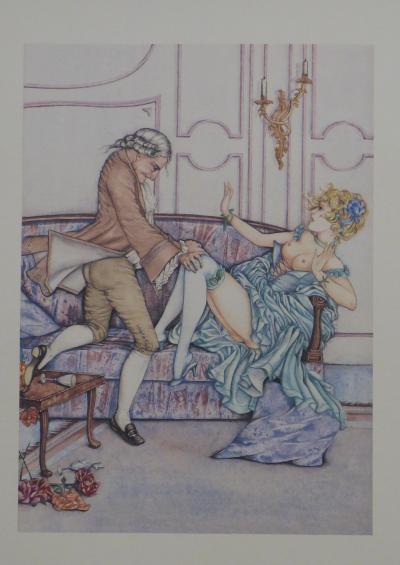 Sophie BUSSON - Mémoires de Fanny Hill, 1980 - Ensemble de 24 lithographies 2
