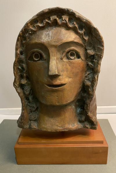 André DERAIN - La Femme à la Coiffe (Collection Pierre Cailler), vers 1912/1914 - Sculpture 2
