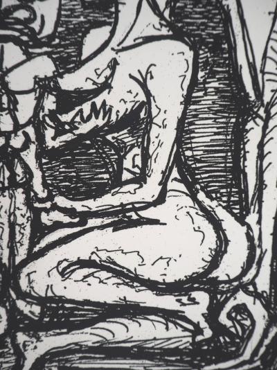 Pierre BETTENCOURT - Le grand magicien, 1991 - Gravure originale signée et numérotée 2