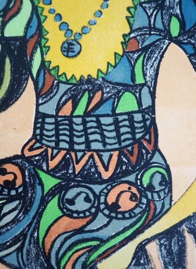 Niki de SAINT PHALLE - I dreamt I was in Arizona, 1975 - Lithographie originale signée au crayon 2