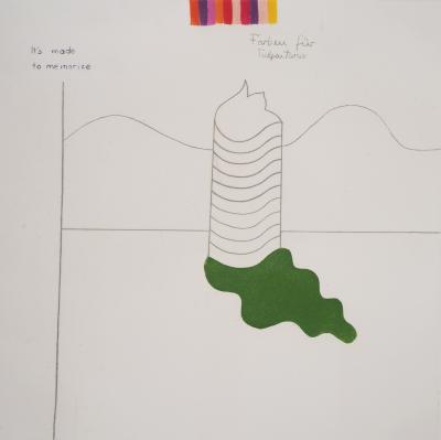 Gudrun VON LEITNER - Tour de tulipes - Eau-forte originale signée et numérotée 2