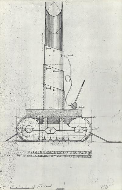 Claes OLDENBURG - The Lipstick Monument, 1969 - Lithographie offset 2