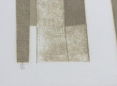 André BEAUDIN - Bois noir, 1971 - Original lithograph signed in pencil 2