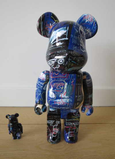 Medicom Toy - BE@RBRICK Jean-Michel Basquiat Vol. 7 ensemble 100% et 400% - Figurines 2