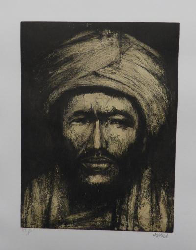 Pierre LAFFILLÉ - Mahomet, 1992 - Lithographie originale signée au crayon 2