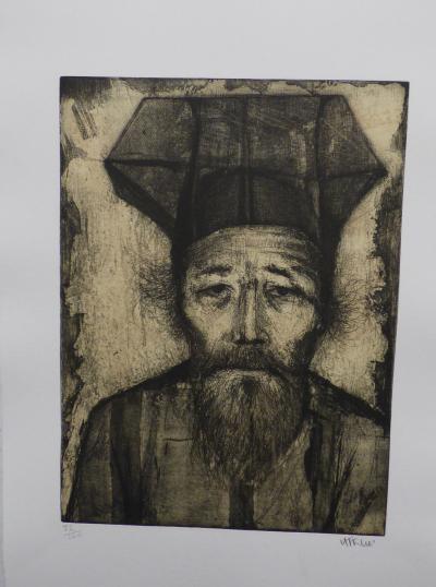 Pierre LAFFILLÉ - Orthodoxe, 1992 - Lithographie originale signée au crayon 2