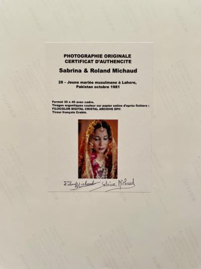 Sabrina & Roland MICHAUD - Jeune mariée musulmane à Lahore, Pakistan octobre 1981 2