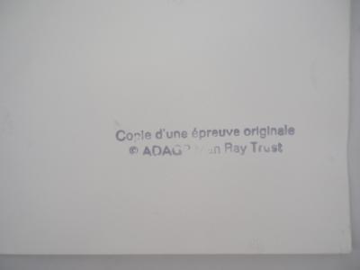 Man RAY - Portraits d’artistes - Tirage argentique postérieur 2