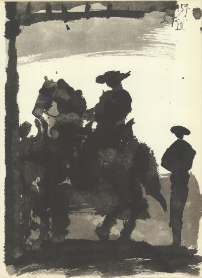 Pablo PICASSO (d'après) - Toros II, 1959 - LIthographe 2