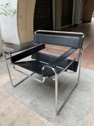 Marcel BREUER-  Fauteuil Wassily, circa 1980 2